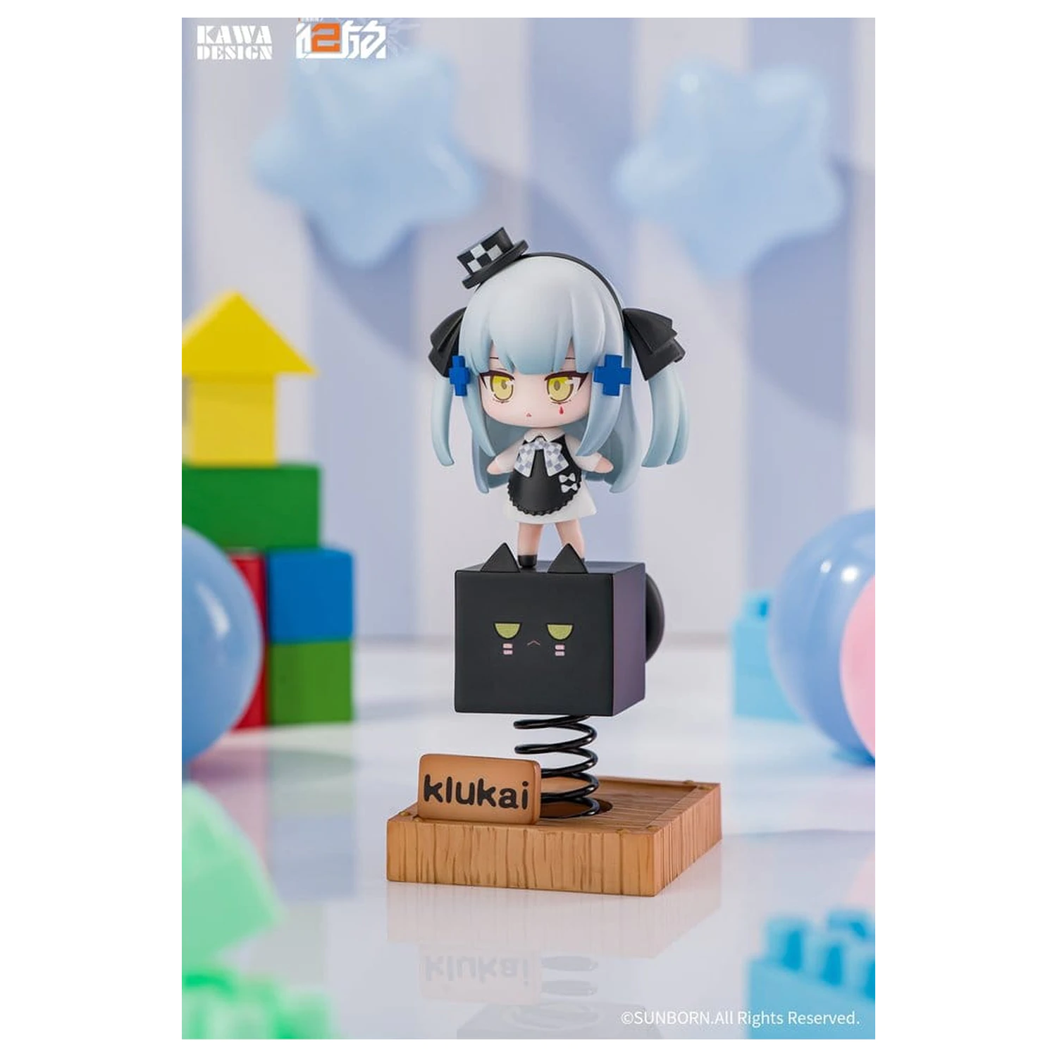 Girls' Frontline 2: Exilium PVC figura Crna mačka Klukai proljeće 12 cm fotografija proizvoda