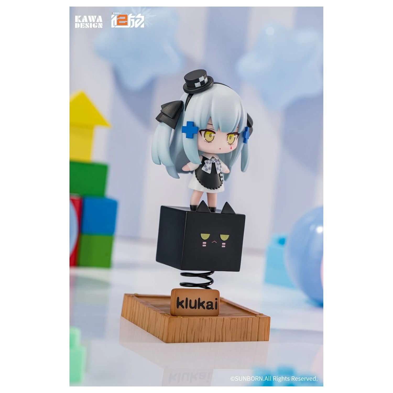 Girls' Frontline 2: Exilium PVC figura Crna mačka Klukai proljeće 12 cm fotografija proizvoda
