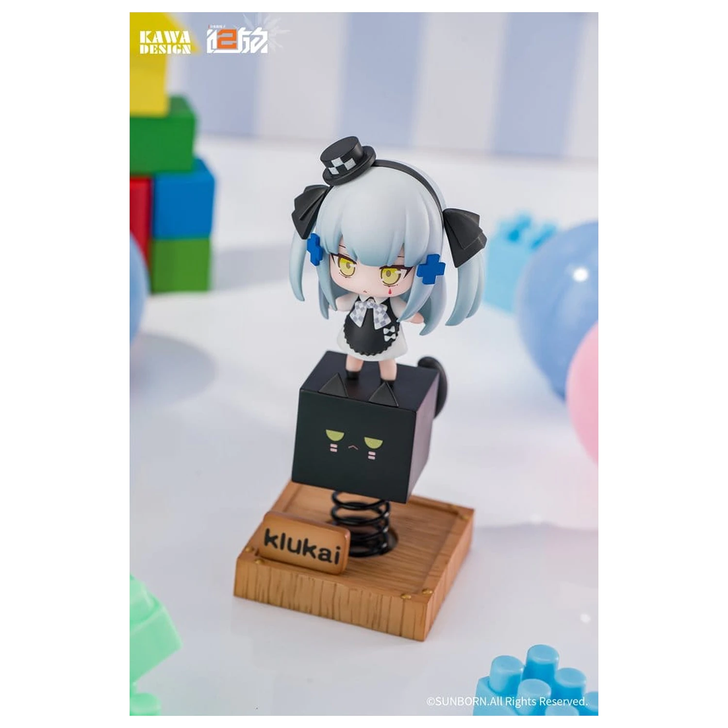 Girls' Frontline 2: Exilium PVC figura Crna mačka Klukai proljeće 12 cm fotografija proizvoda