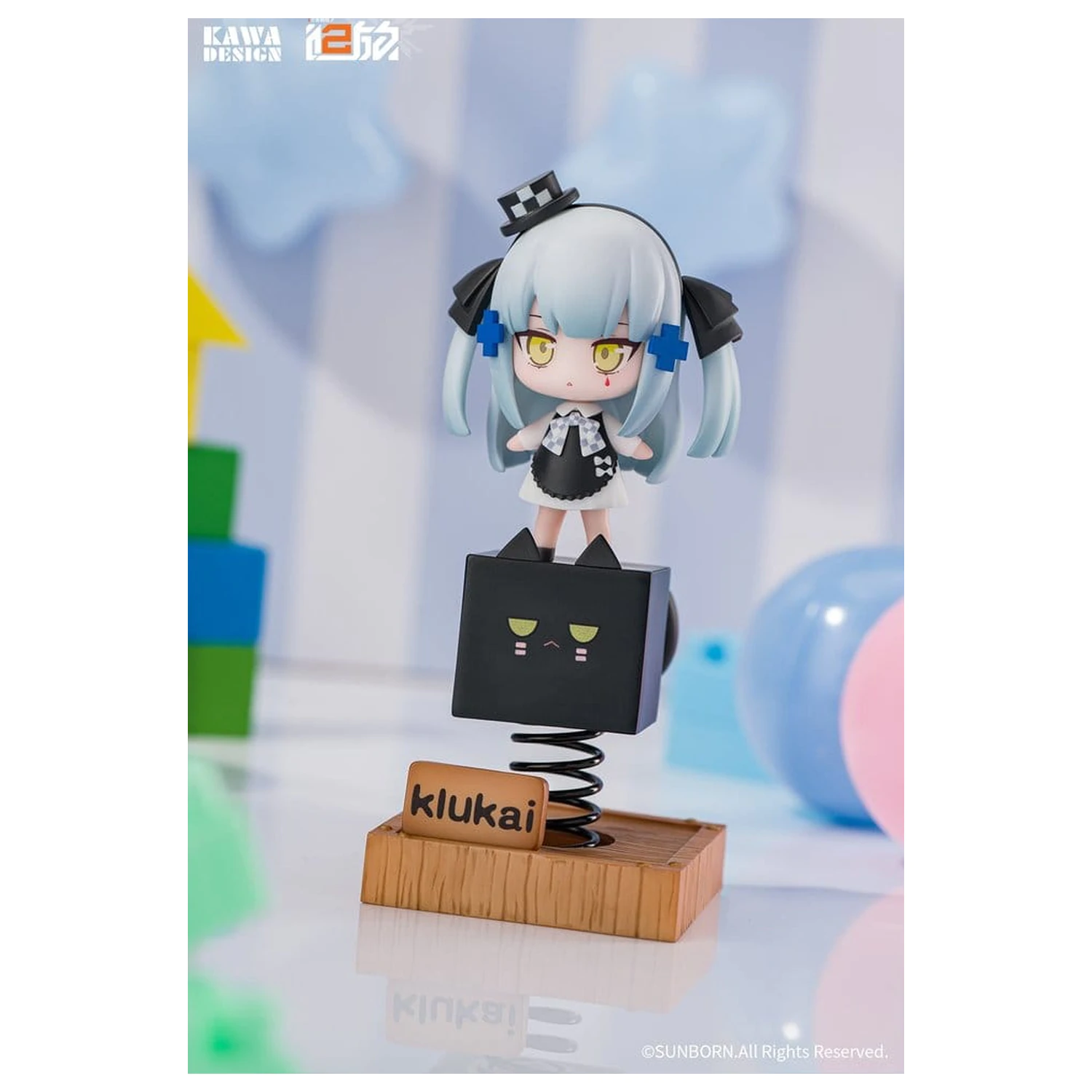 Girls' Frontline 2: Exilium PVC figura Crna mačka Klukai proljeće 12 cm fotografija proizvoda