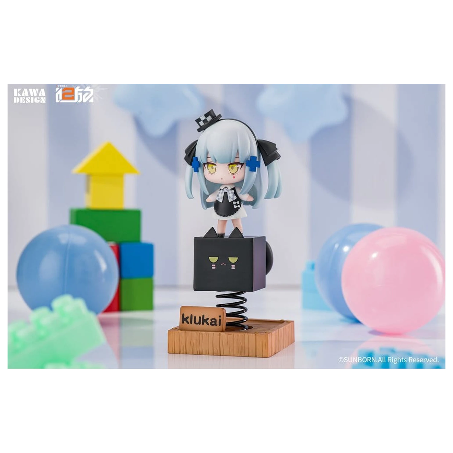 Girls' Frontline 2: Exilium PVC figura Crna mačka Klukai proljeće 12 cm fotografija proizvoda