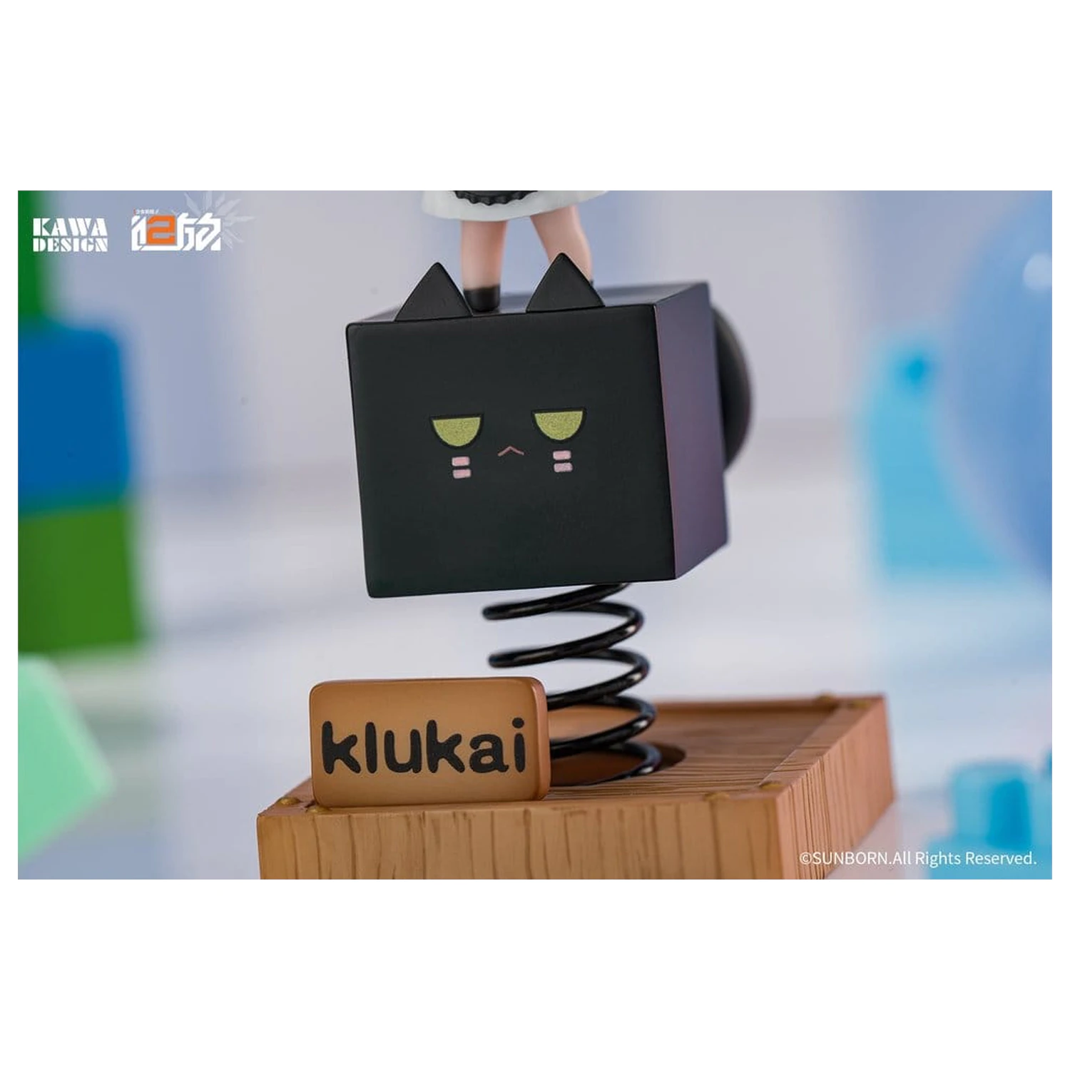 Girls' Frontline 2: Exilium PVC figura Crna mačka Klukai proljeće 12 cm fotografija proizvoda