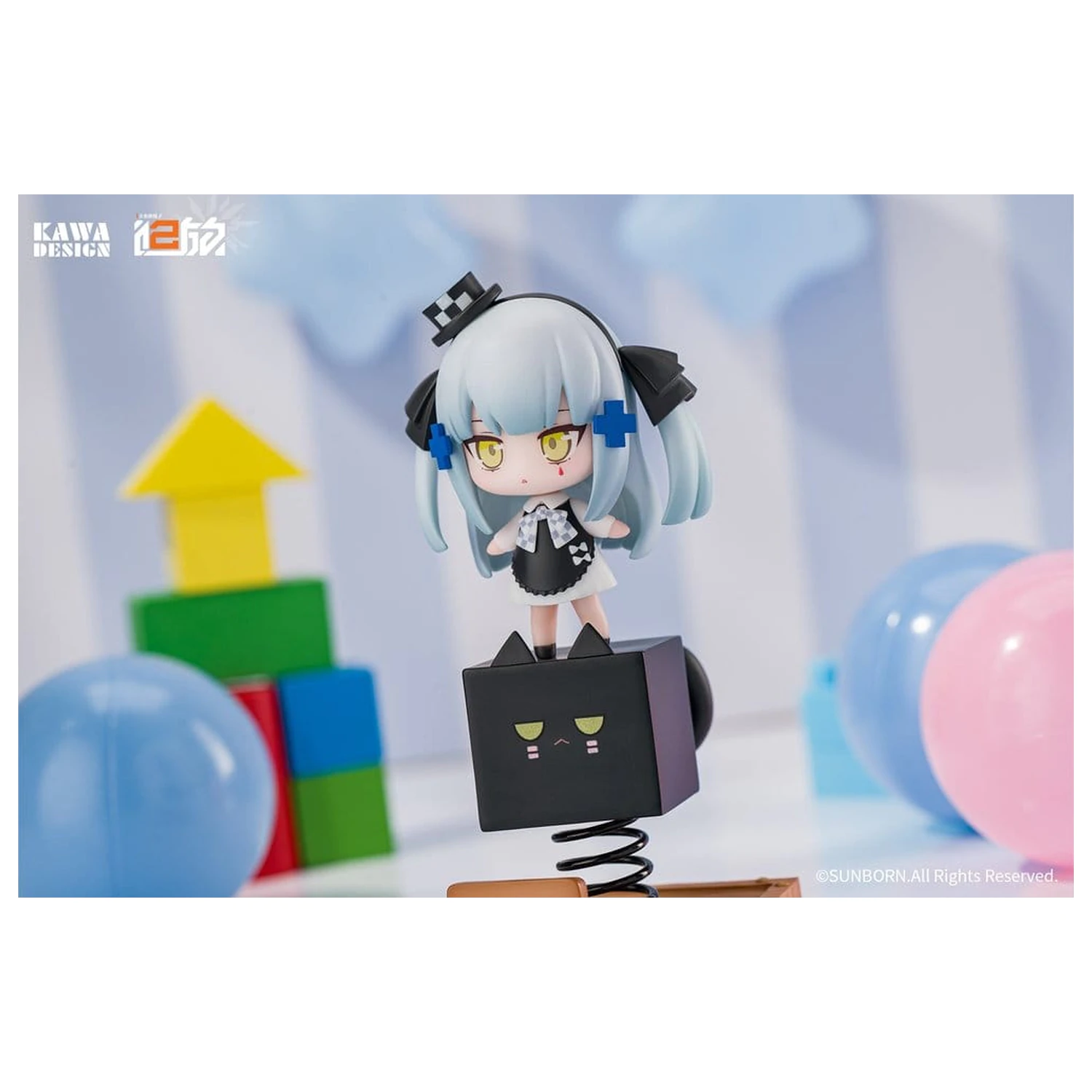 Girls' Frontline 2: Exilium PVC figura Crna mačka Klukai proljeće 12 cm fotografija proizvoda