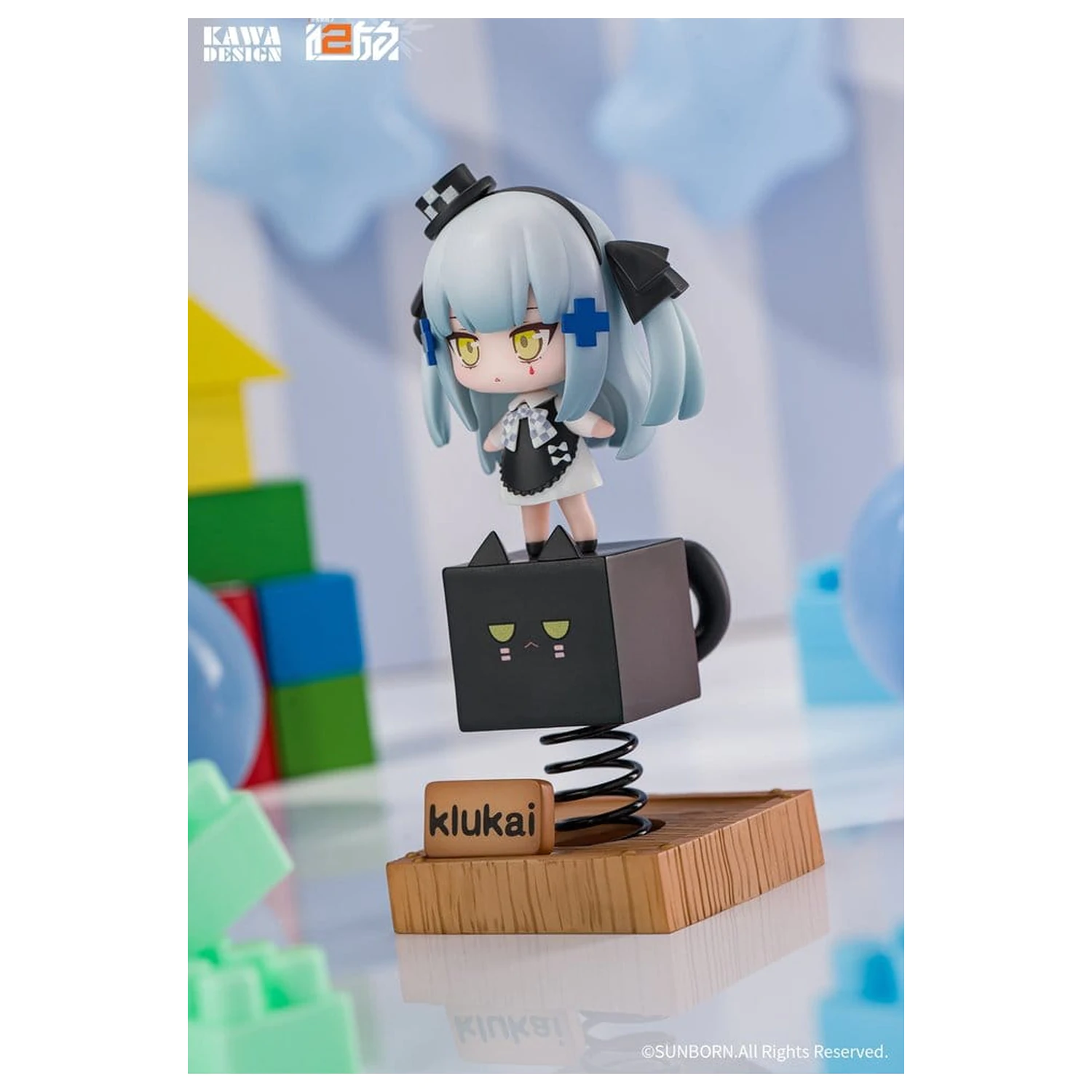 Girls' Frontline 2: Exilium PVC figura Crna mačka Klukai proljeće 12 cm fotografija proizvoda