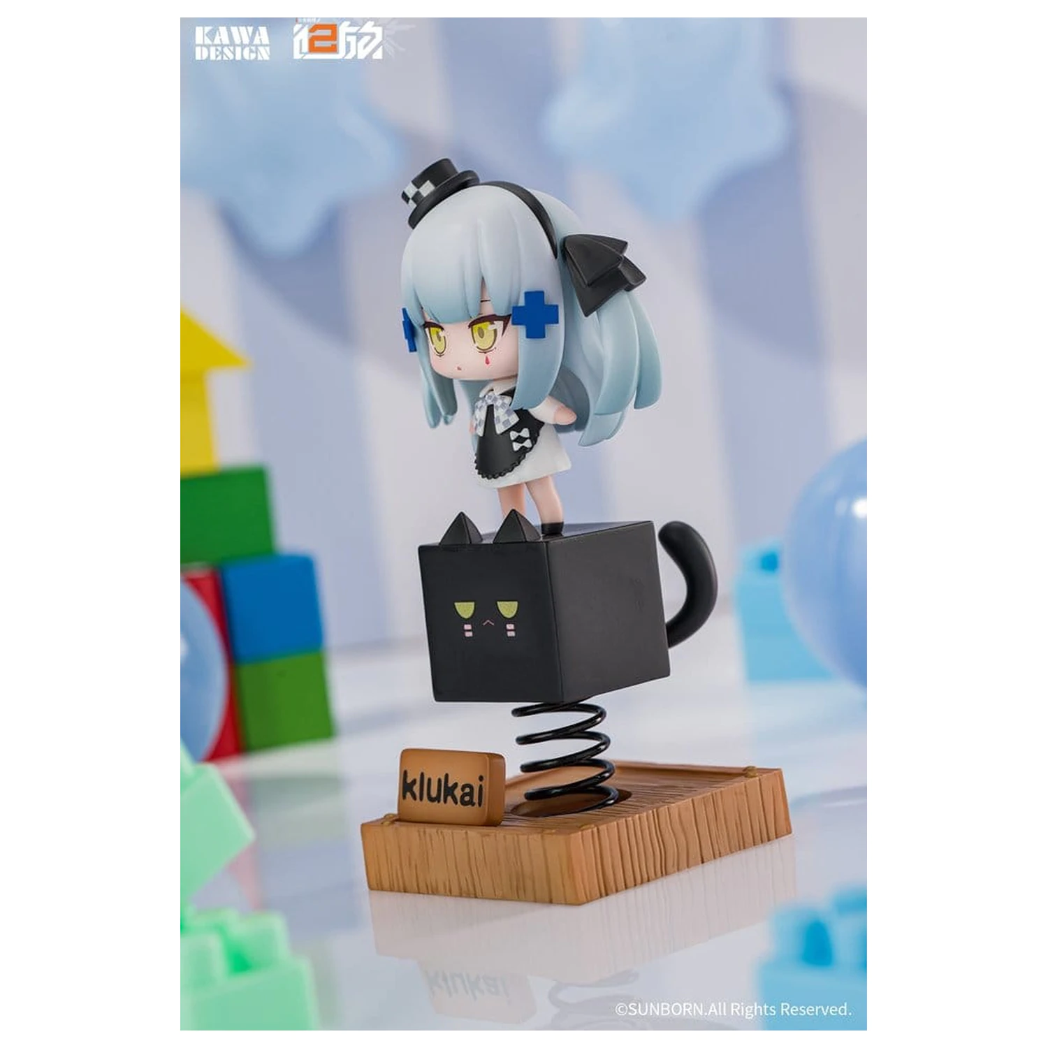 Girls' Frontline 2: Exilium PVC figura Crna mačka Klukai proljeće 12 cm fotografija proizvoda