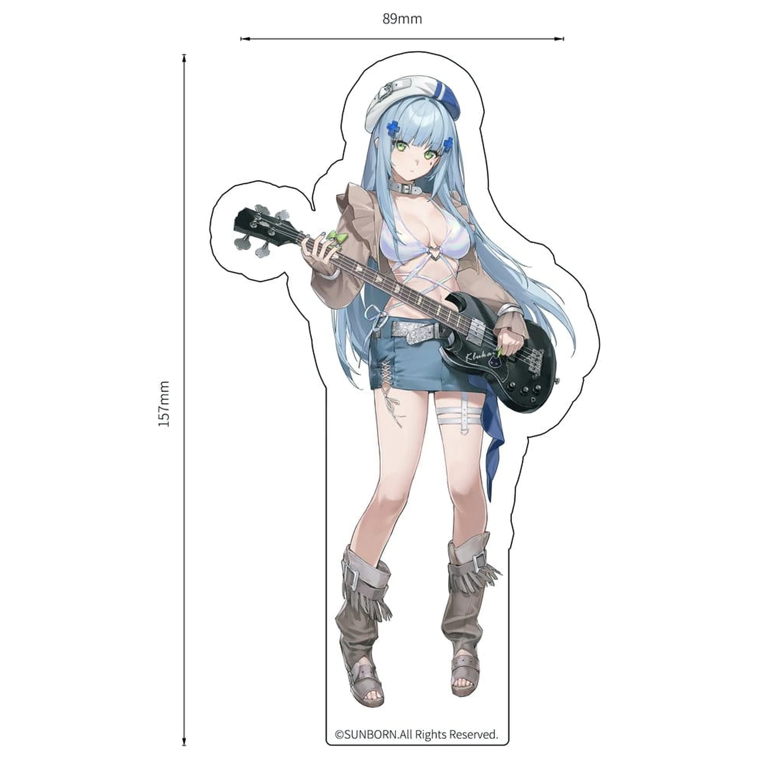 Girls Frontline Netsurou Kaisou Series PVC figura 1/6 Klukai 10th Anniversary Ver. 28 cm fotografija proizvoda