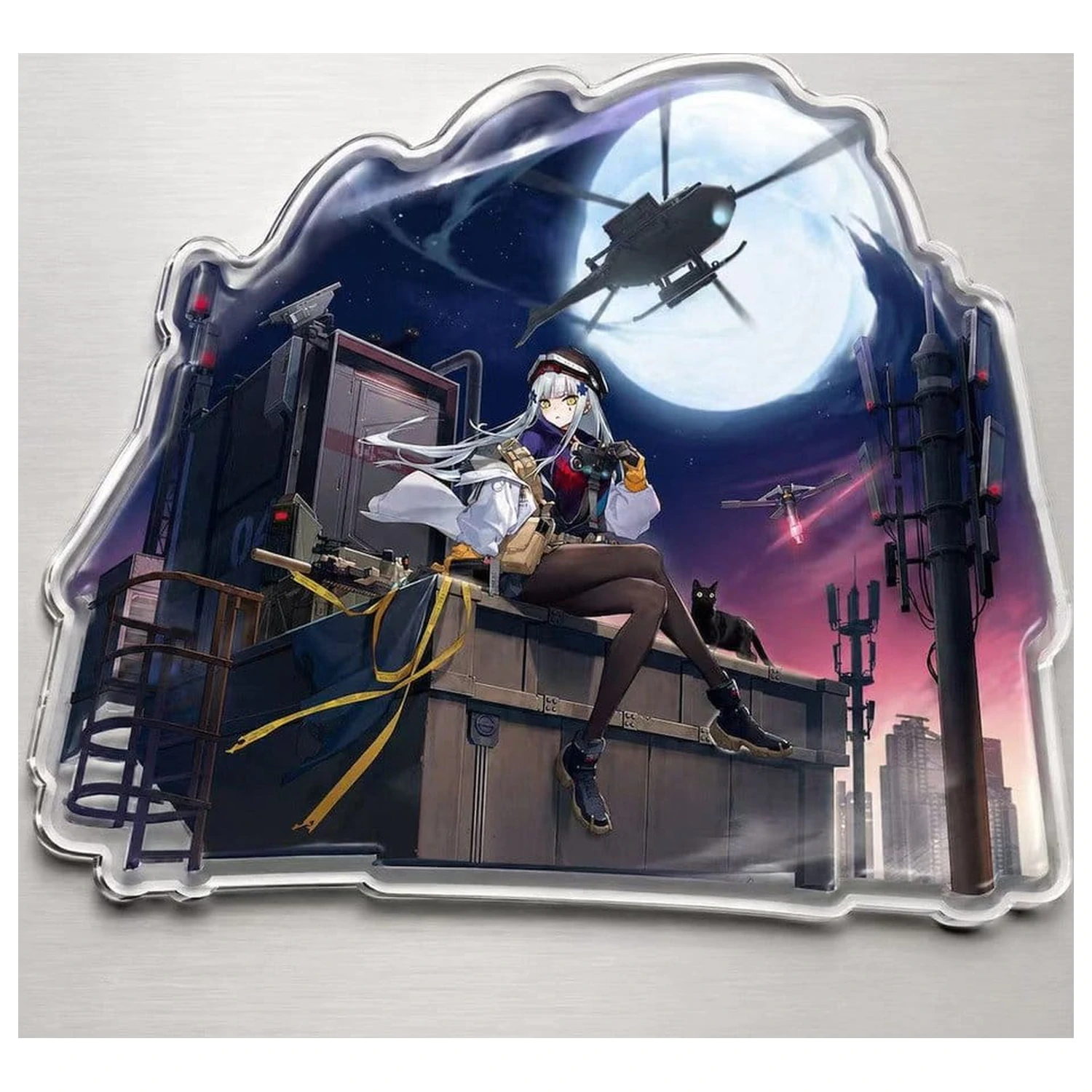 Girls' Frontline NeuralCloud PVC figura 1/7 Klukai 27 cm fotografija proizvoda