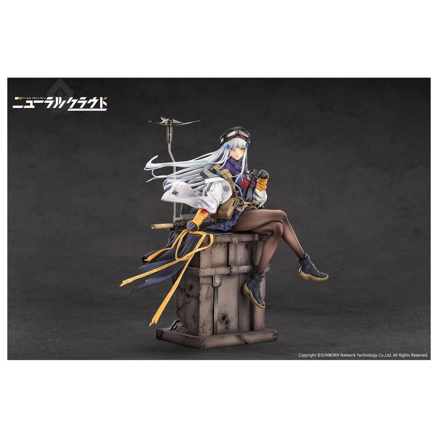 Girls' Frontline NeuralCloud PVC figura 1/7 Klukai 27 cm fotografija proizvoda
