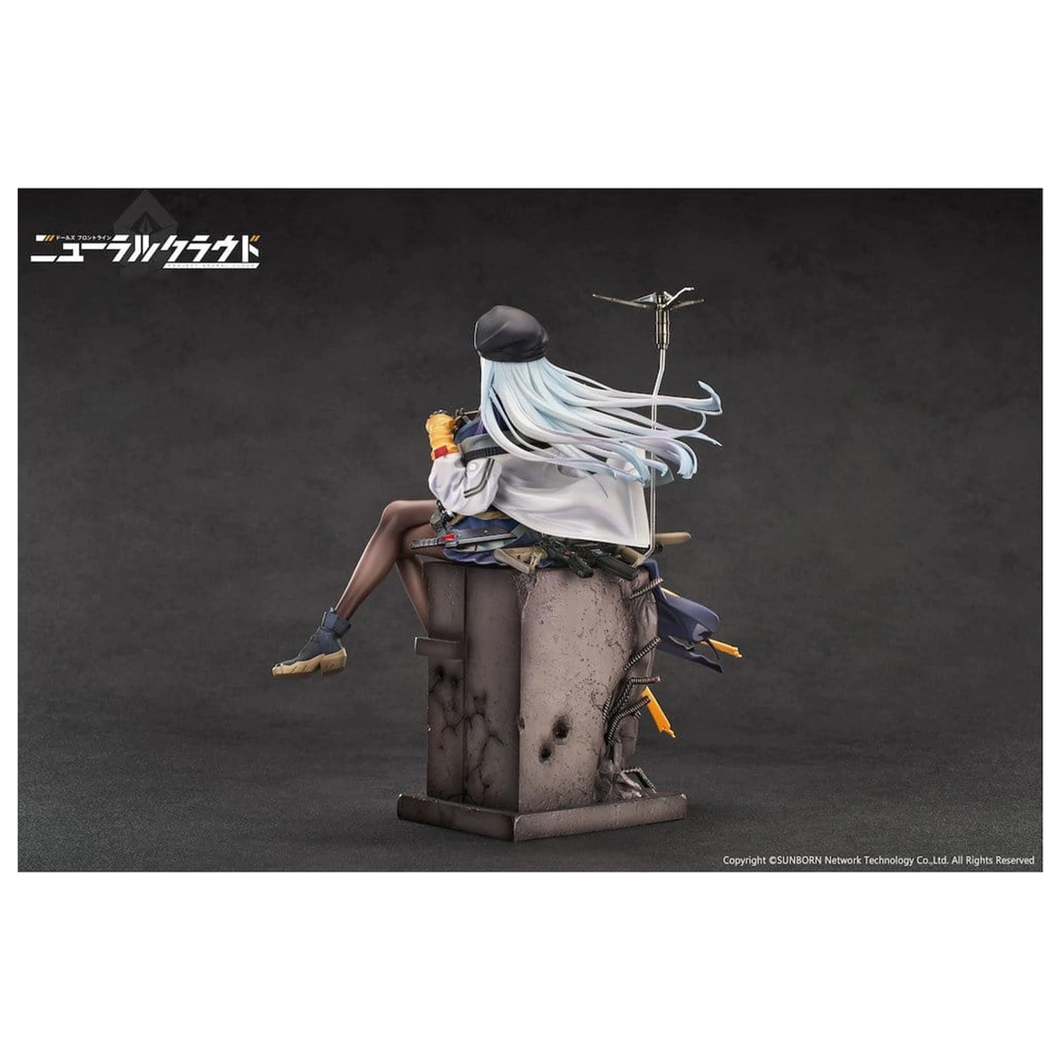 Girls' Frontline NeuralCloud PVC figura 1/7 Klukai 27 cm fotografija proizvoda