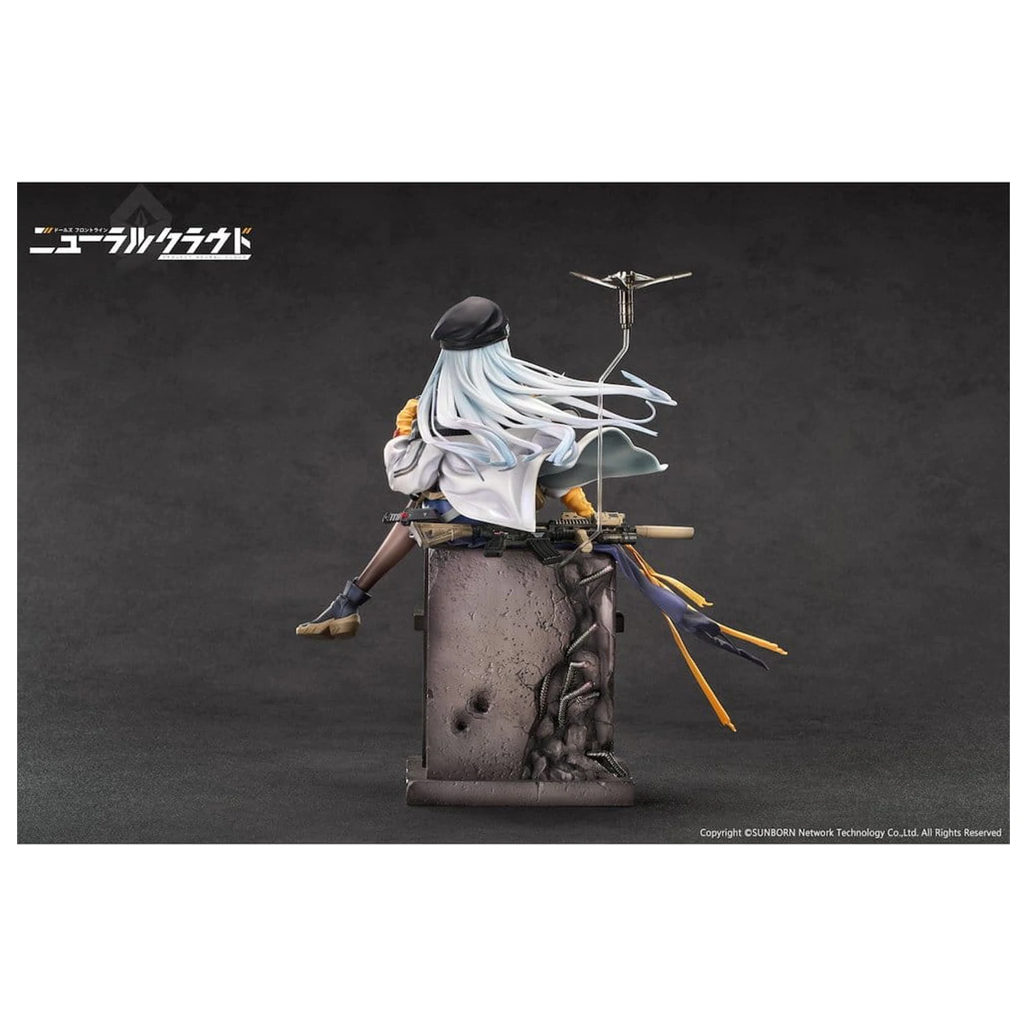 Girls' Frontline NeuralCloud PVC figura 1/7 Klukai 27 cm fotografija proizvoda