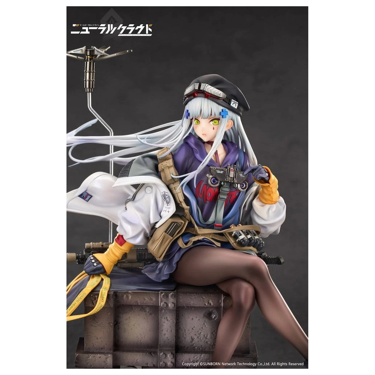 Girls' Frontline NeuralCloud PVC figura 1/7 Klukai 27 cm fotografija proizvoda