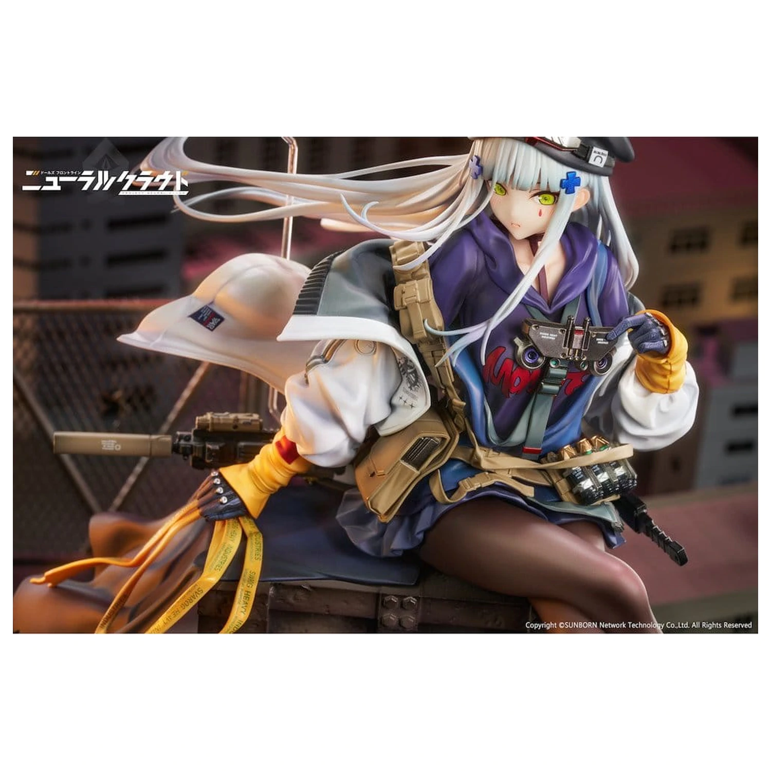Girls' Frontline NeuralCloud PVC figura 1/7 Klukai 27 cm fotografija proizvoda