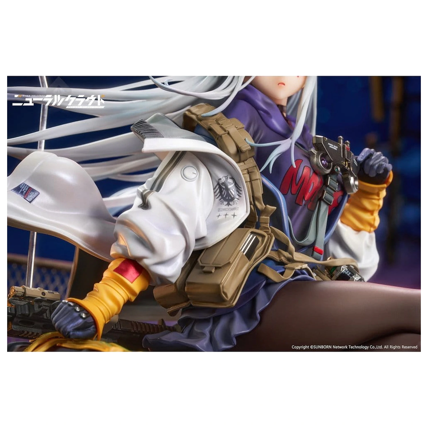 Girls' Frontline NeuralCloud PVC figura 1/7 Klukai 27 cm fotografija proizvoda