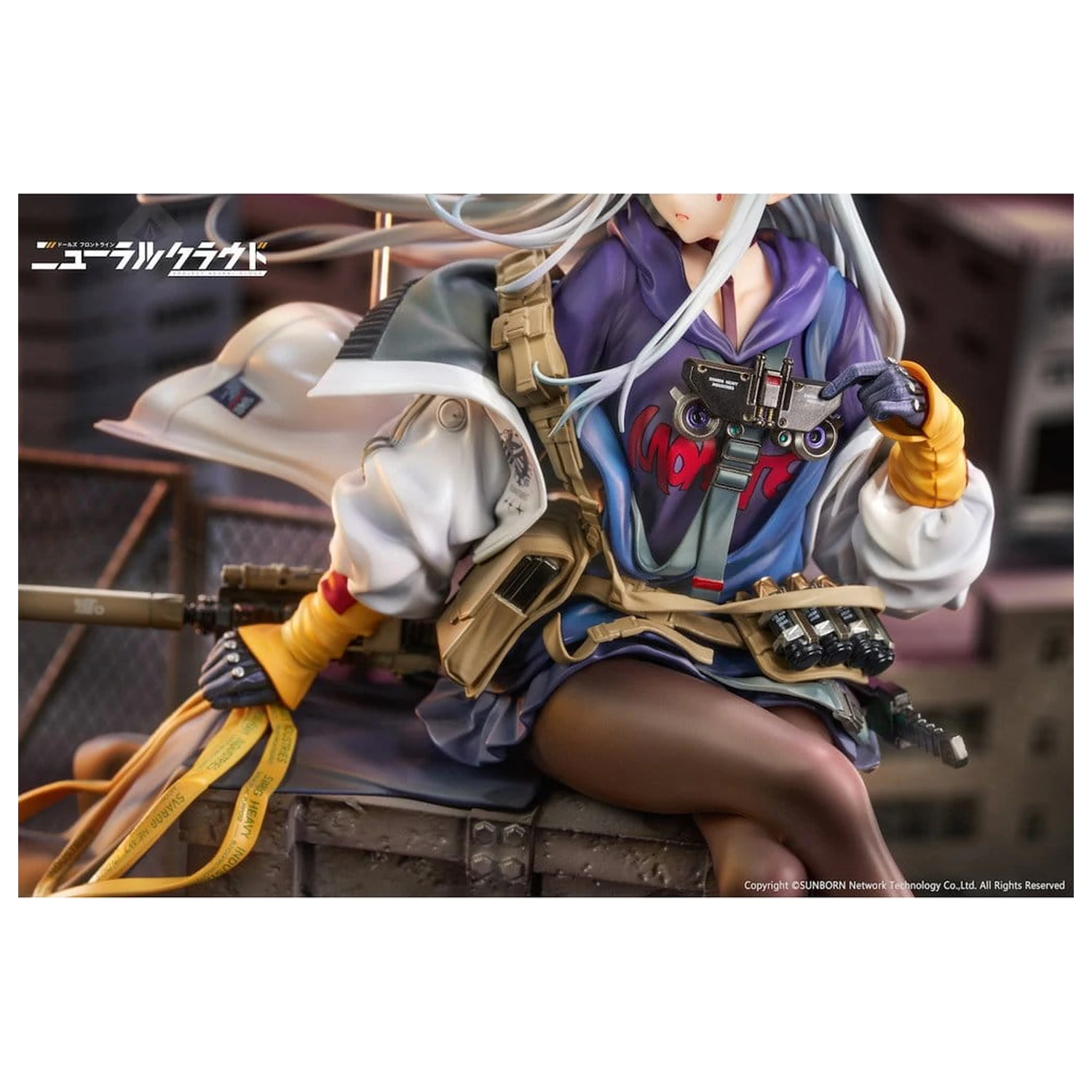 Girls' Frontline NeuralCloud PVC figura 1/7 Klukai 27 cm fotografija proizvoda