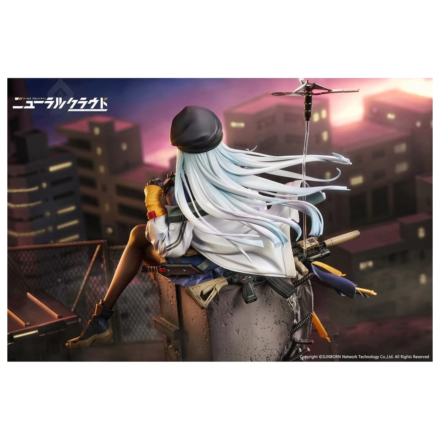 Girls' Frontline NeuralCloud PVC figura 1/7 Klukai 27 cm fotografija proizvoda