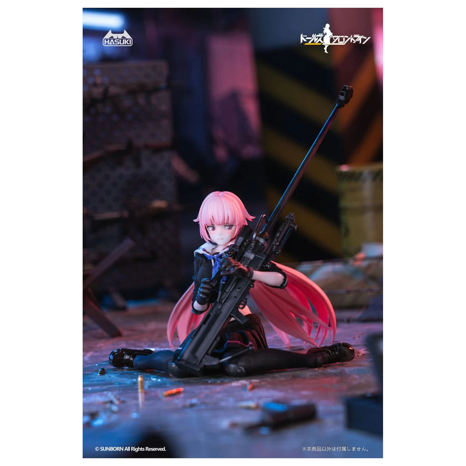 Girls´ Frontline Pocket Art Action Action figura 1/12 PA011 NTW-20 16 cm fotografija proizvoda