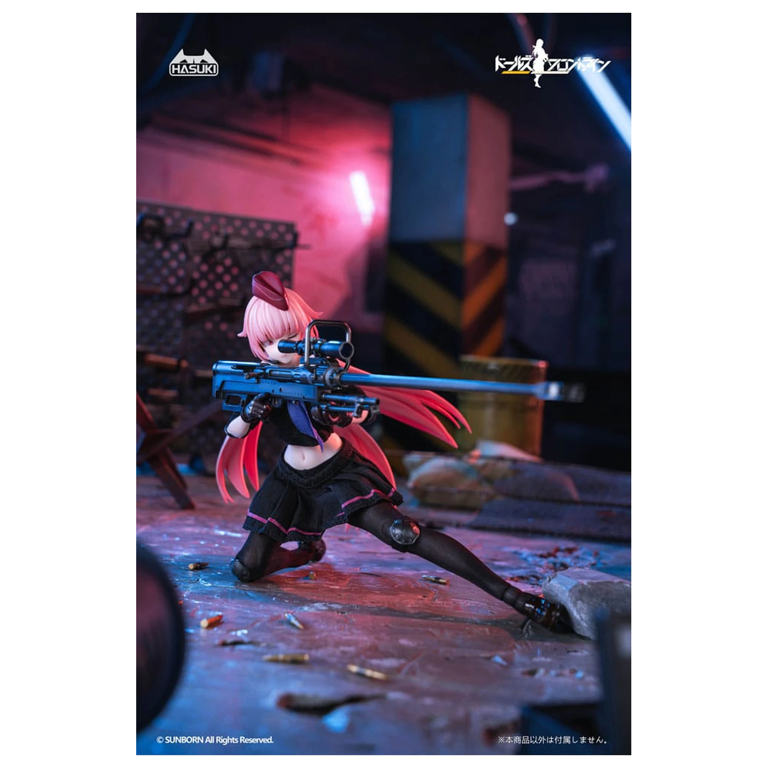 Girls´ Frontline Pocket Art Action Action figura 1/12 PA011 NTW-20 16 cm fotografija proizvoda