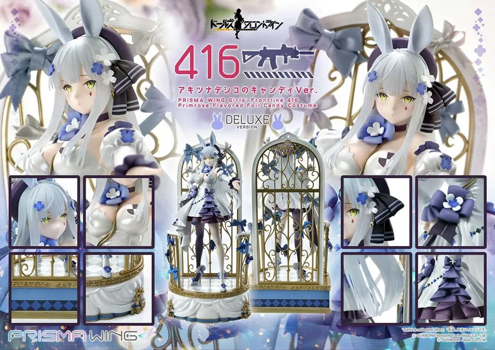 Girls' Frontline Prisma Wing PVC Kip 1/7 Primrose-Flavored Foil Candy Costume Deluxe Version 25 cm fotografija proizvoda