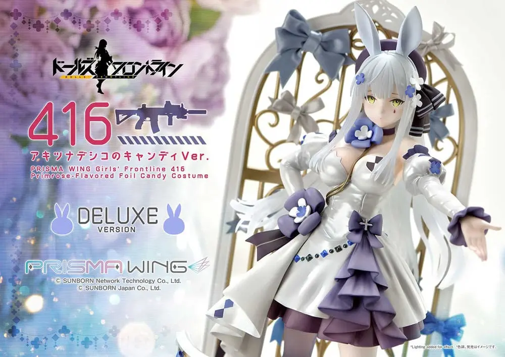 Girls' Frontline Prisma Wing PVC Kip 1/7 Primrose-Flavored Foil Candy Costume Deluxe Version 25 cm fotografija proizvoda