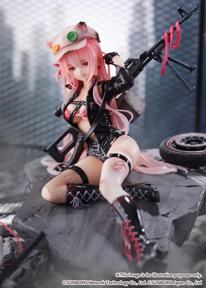 Girls' Frontline SHIBUYA SCRAMBLE FIGURE PVC kip 1/7 UKM-2000 Gale Lightning -Wounded Ver.- 20 cm fotografija proizvoda