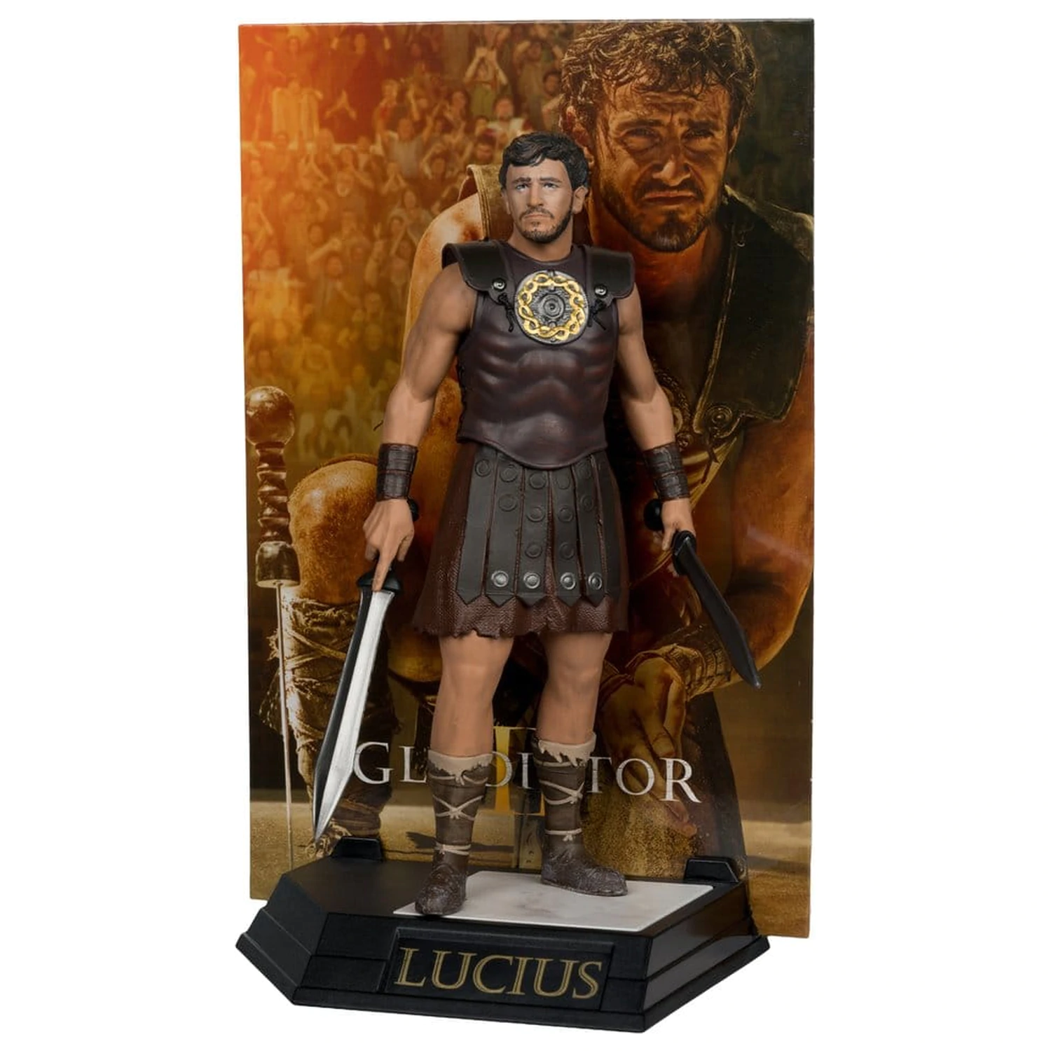 Gladiator II Movie Maniacs Lucius statua 16 cm fotografija proizvoda