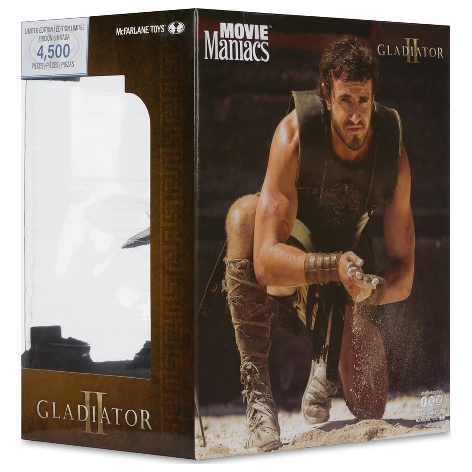 Gladiator II Movie Maniacs Lucius statua 16 cm fotografija proizvoda