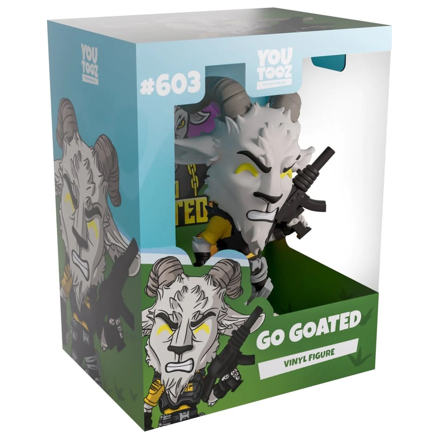 Go Goated Vinyl Figura Borbena Koza 11 cm fotografija proizvoda