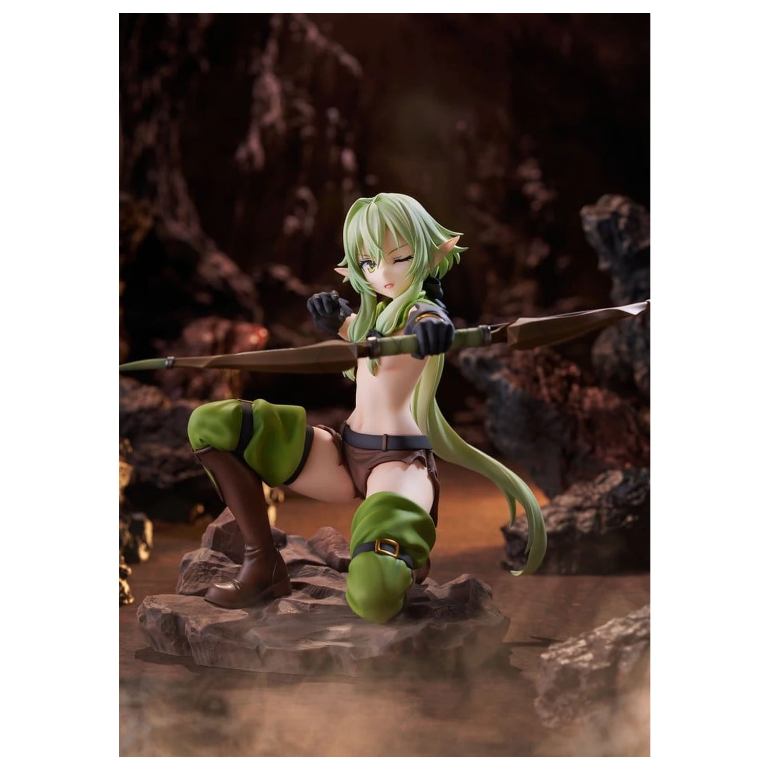 Goblin Slayer II PVC figura 1/7 High Elf Archer battle with goblins Ver. AmiAmi Limited Edition 16 cm fotografija proizvoda