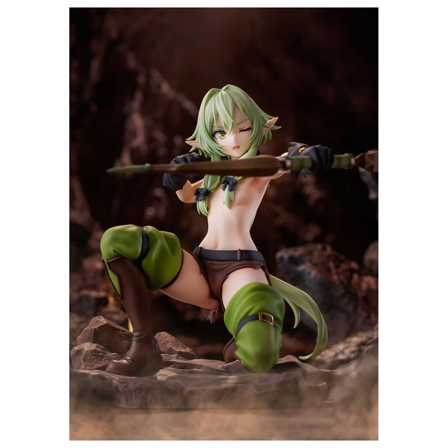 Goblin Slayer II PVC figura 1/7 High Elf Archer battle with goblins Ver. AmiAmi Limited Edition 16 cm fotografija proizvoda