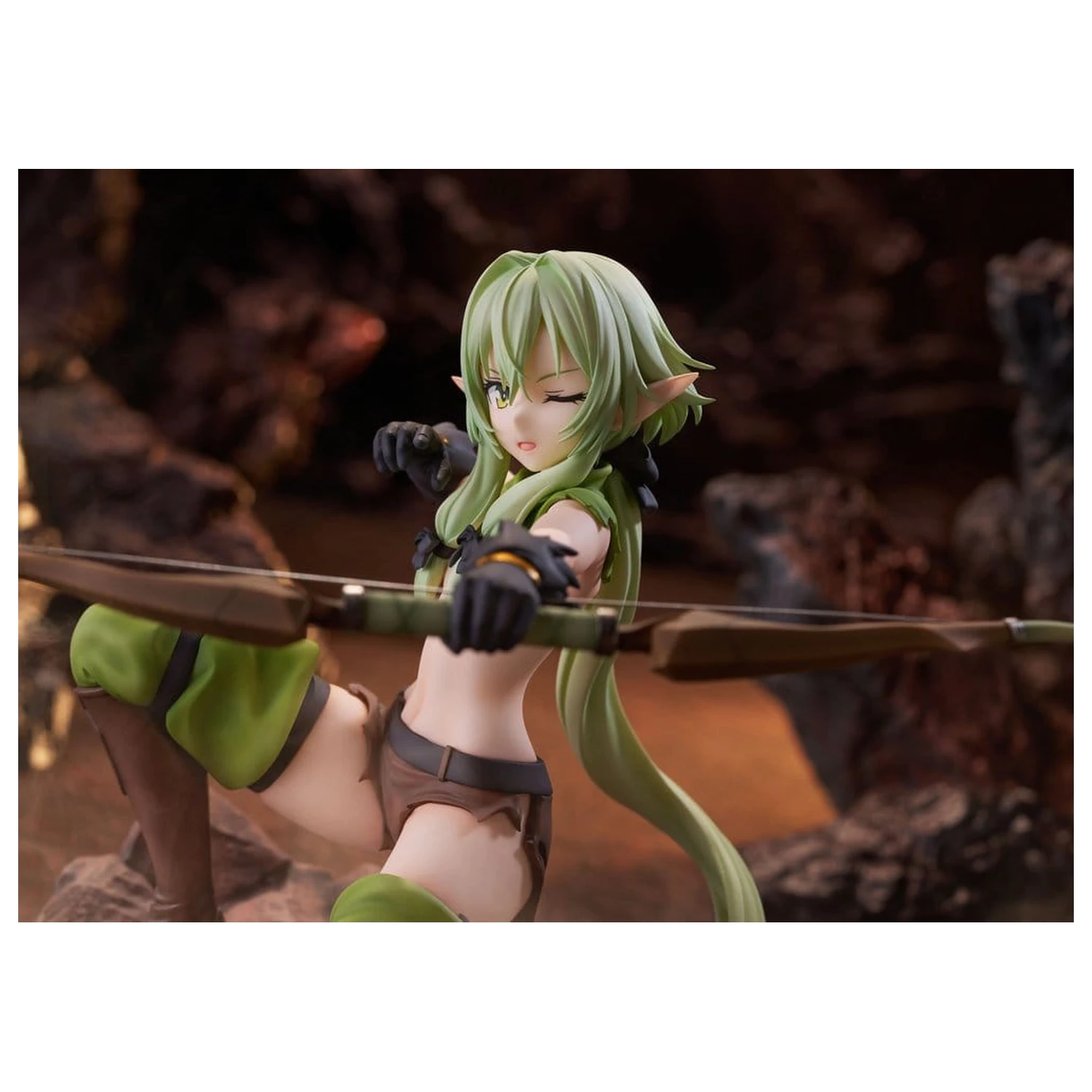 Goblin Slayer II PVC figura 1/7 High Elf Archer battle with goblins Ver. AmiAmi Limited Edition 16 cm fotografija proizvoda