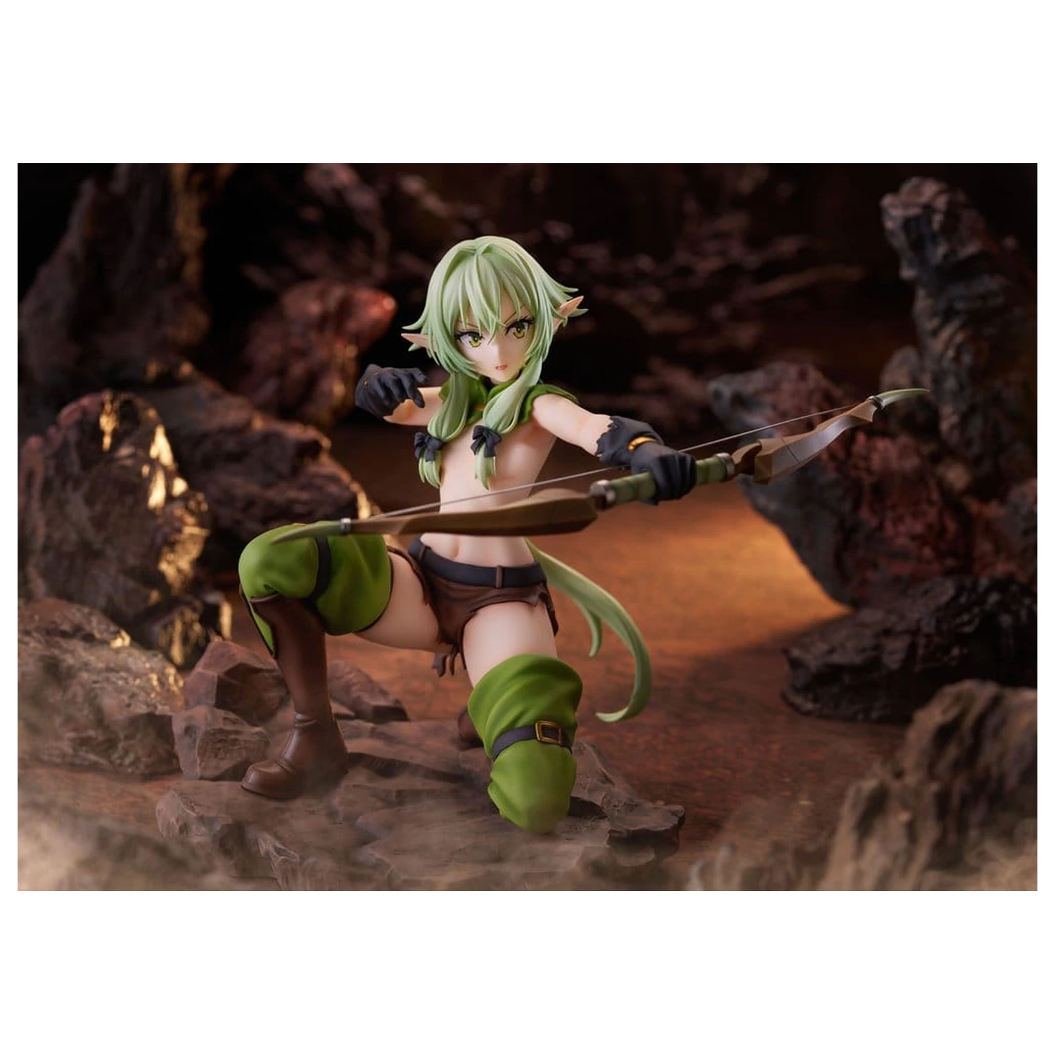 Goblin Slayer II PVC figura 1/7 High Elf Archer battle with goblins Ver. AmiAmi Limited Edition 16 cm fotografija proizvoda