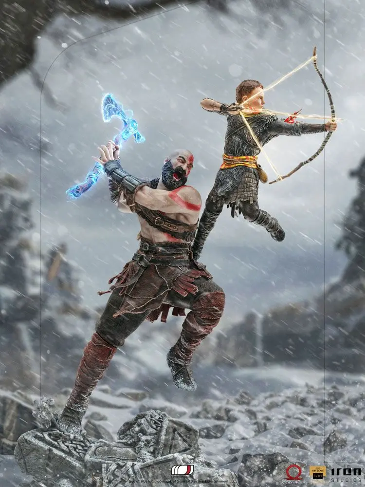 God of War BDS Art Scale Kip 1/10 Kratos & Atreus 34 cm fotografija proizvoda