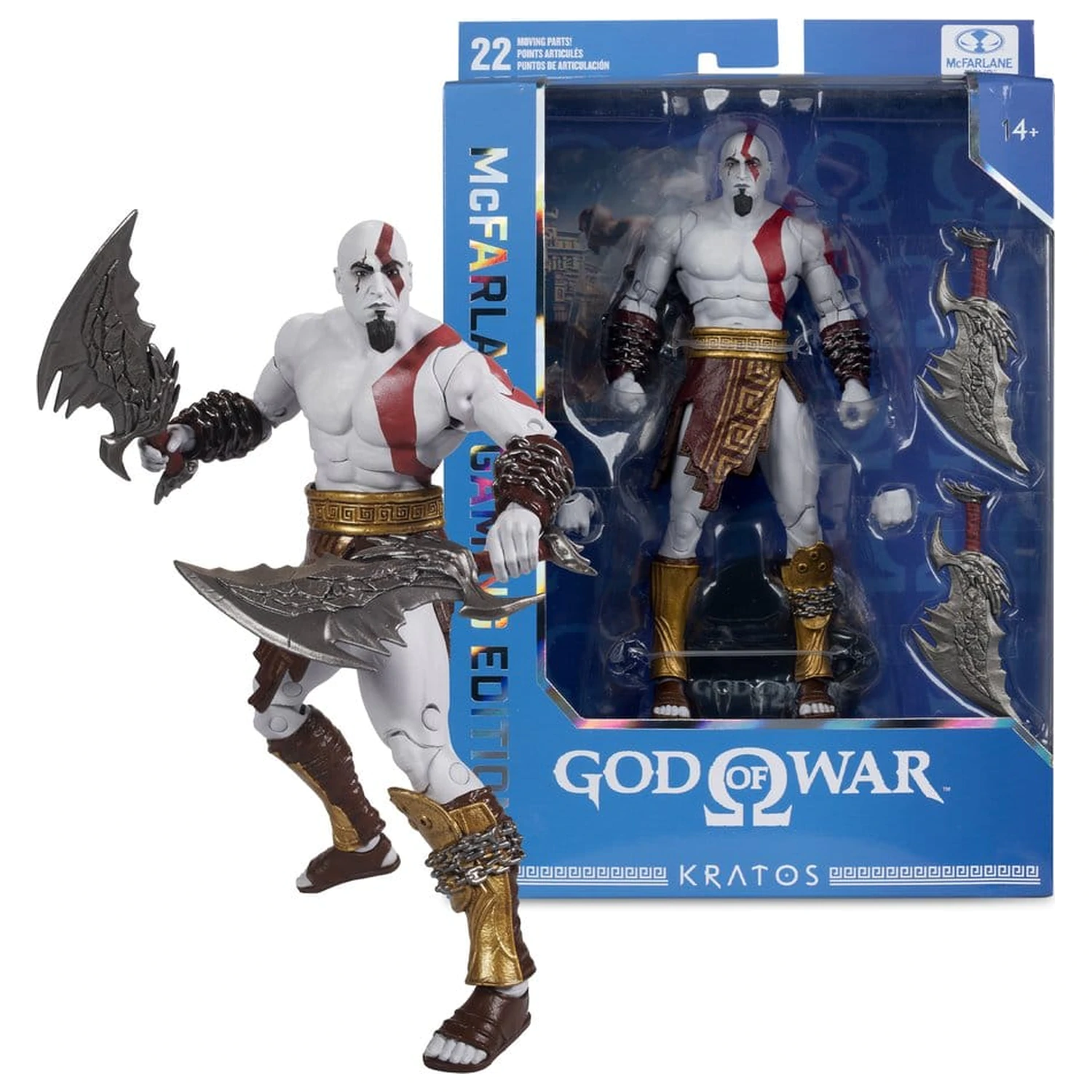 God of War McFarlane Gaming Edition Akcijska figura Kratos 18 cm fotografija proizvoda