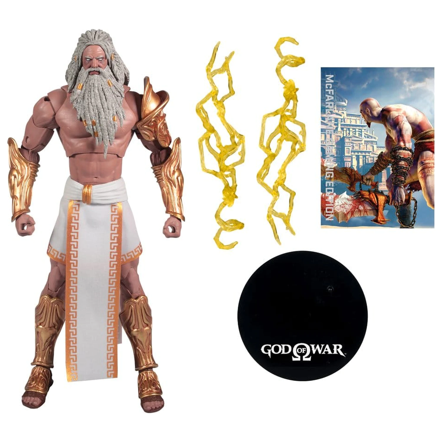God of War McFarlane Gaming Edition Akcijska figura Zeus 18 cm fotografija proizvoda