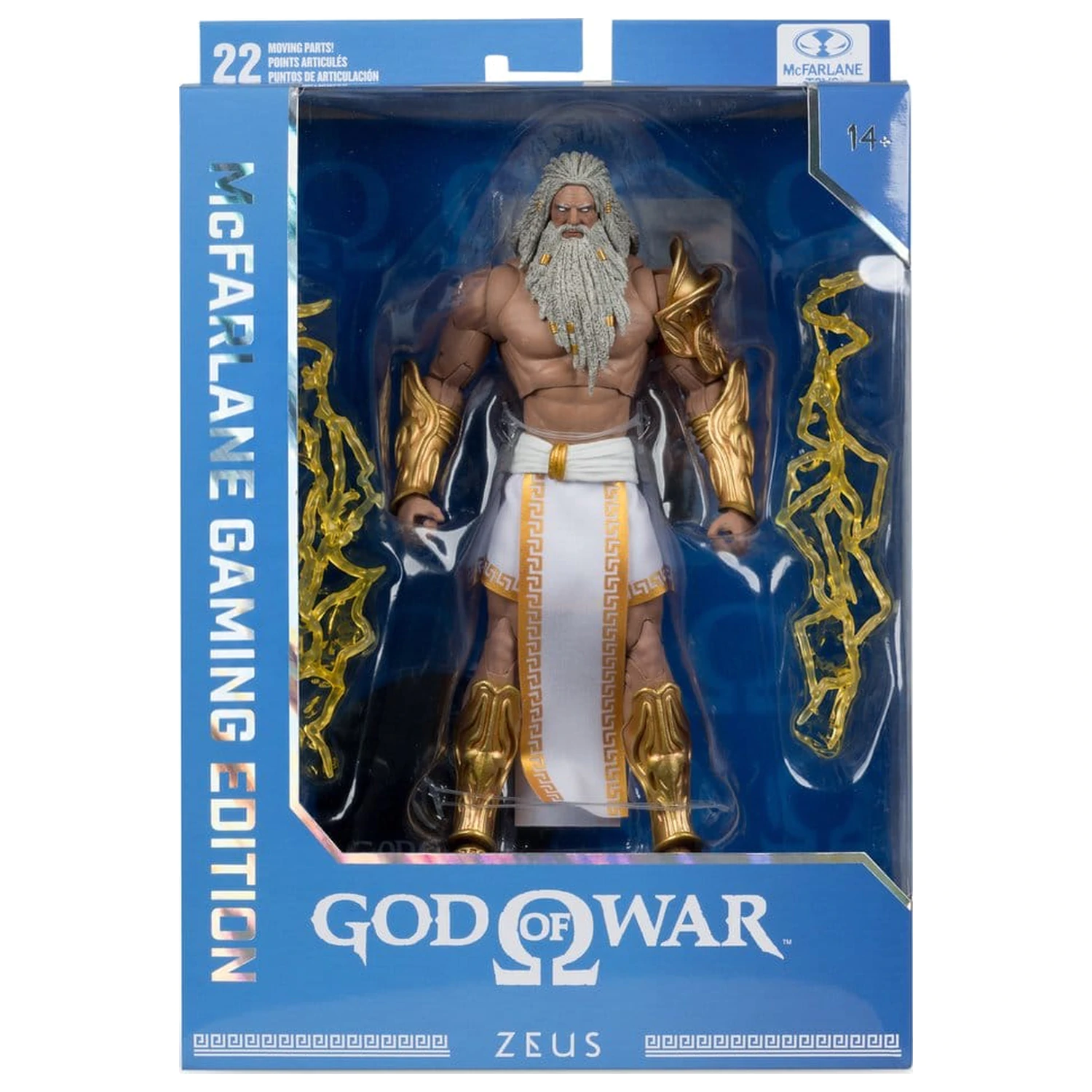 God of War McFarlane Gaming Edition Akcijska figura Zeus 18 cm fotografija proizvoda