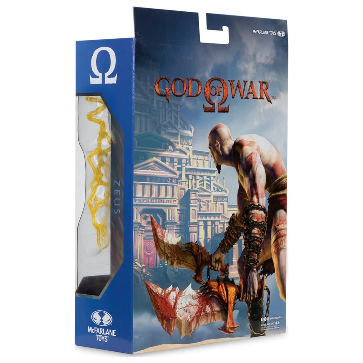 God of War McFarlane Gaming Edition Akcijska figura Zeus 18 cm fotografija proizvoda