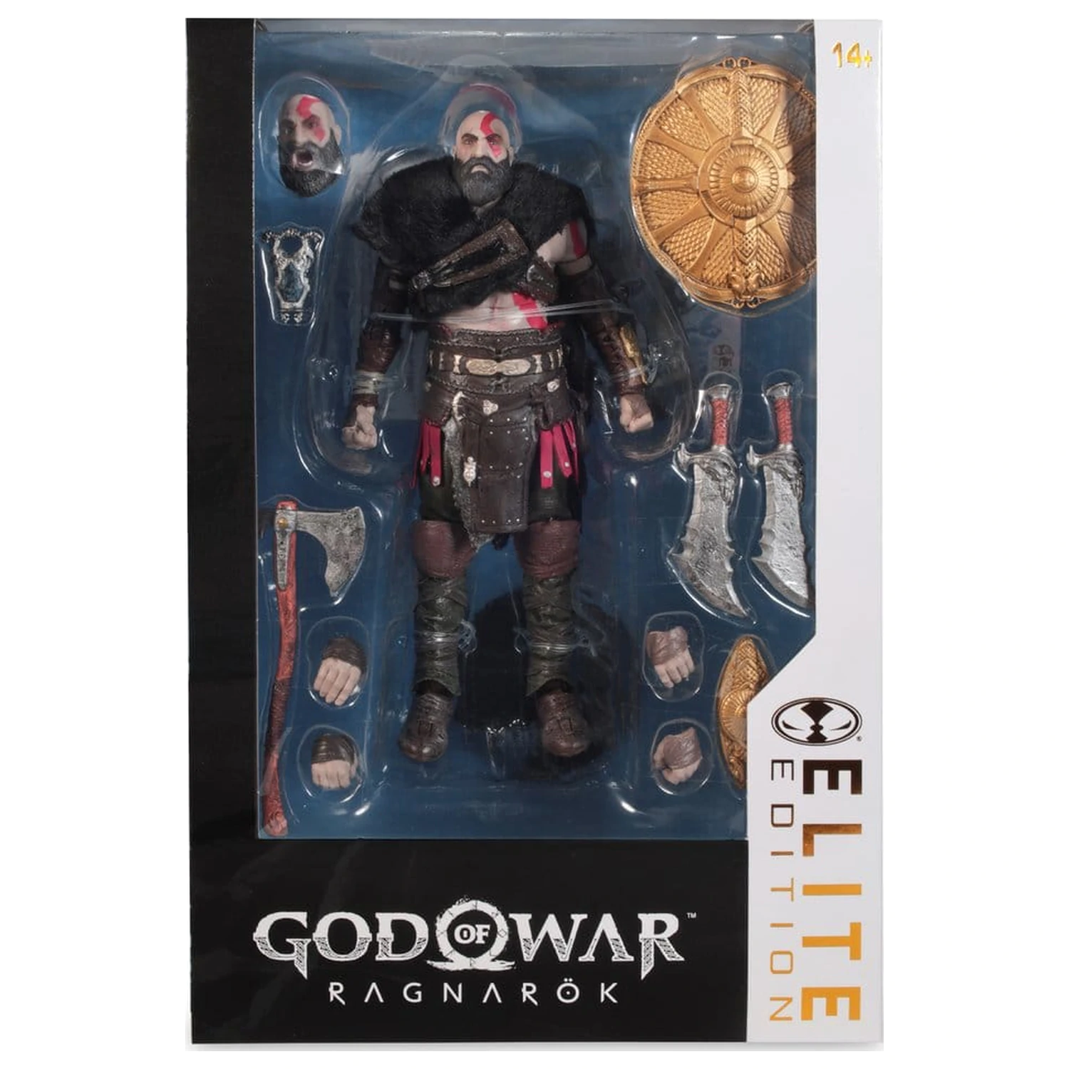 God of War Ragnarok McFarlane Elite Edition Deluxe akcijska figura Kratos #18 18 cm fotografija proizvoda