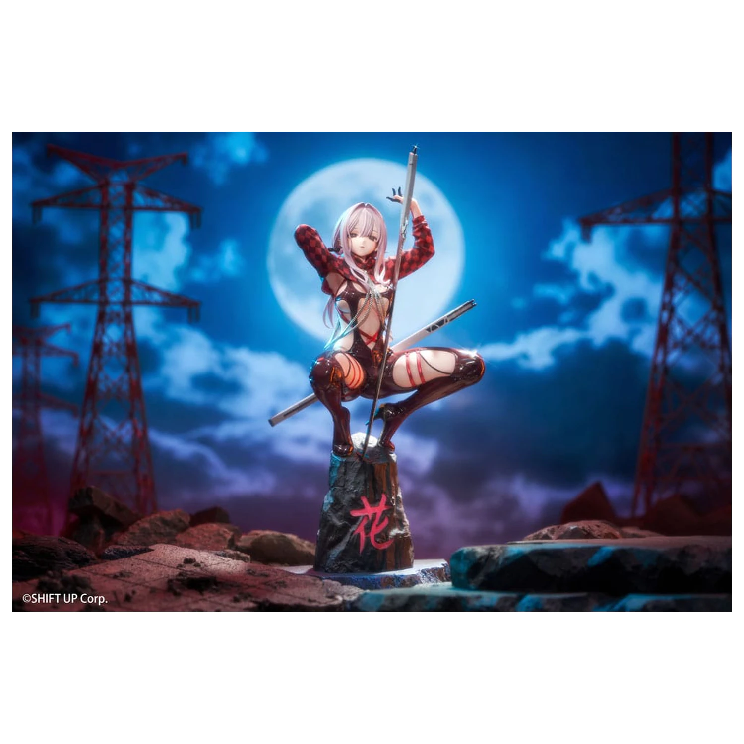 Goddess of Victory: Nikke PVC kip 1/10 Scarlet: Racer's High 22 cm fotografija proizvoda