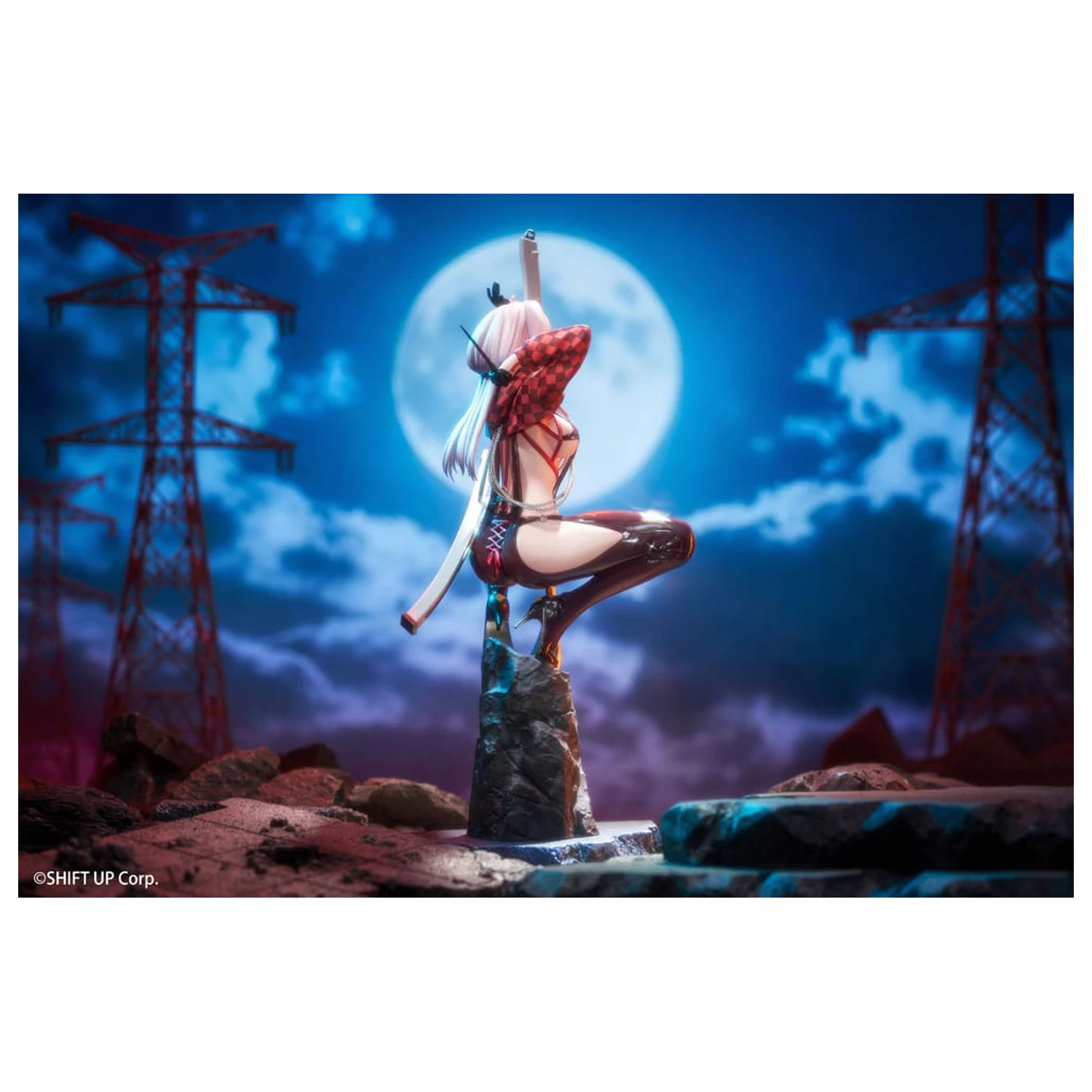 Goddess of Victory: Nikke PVC kip 1/10 Scarlet: Racer's High 22 cm fotografija proizvoda