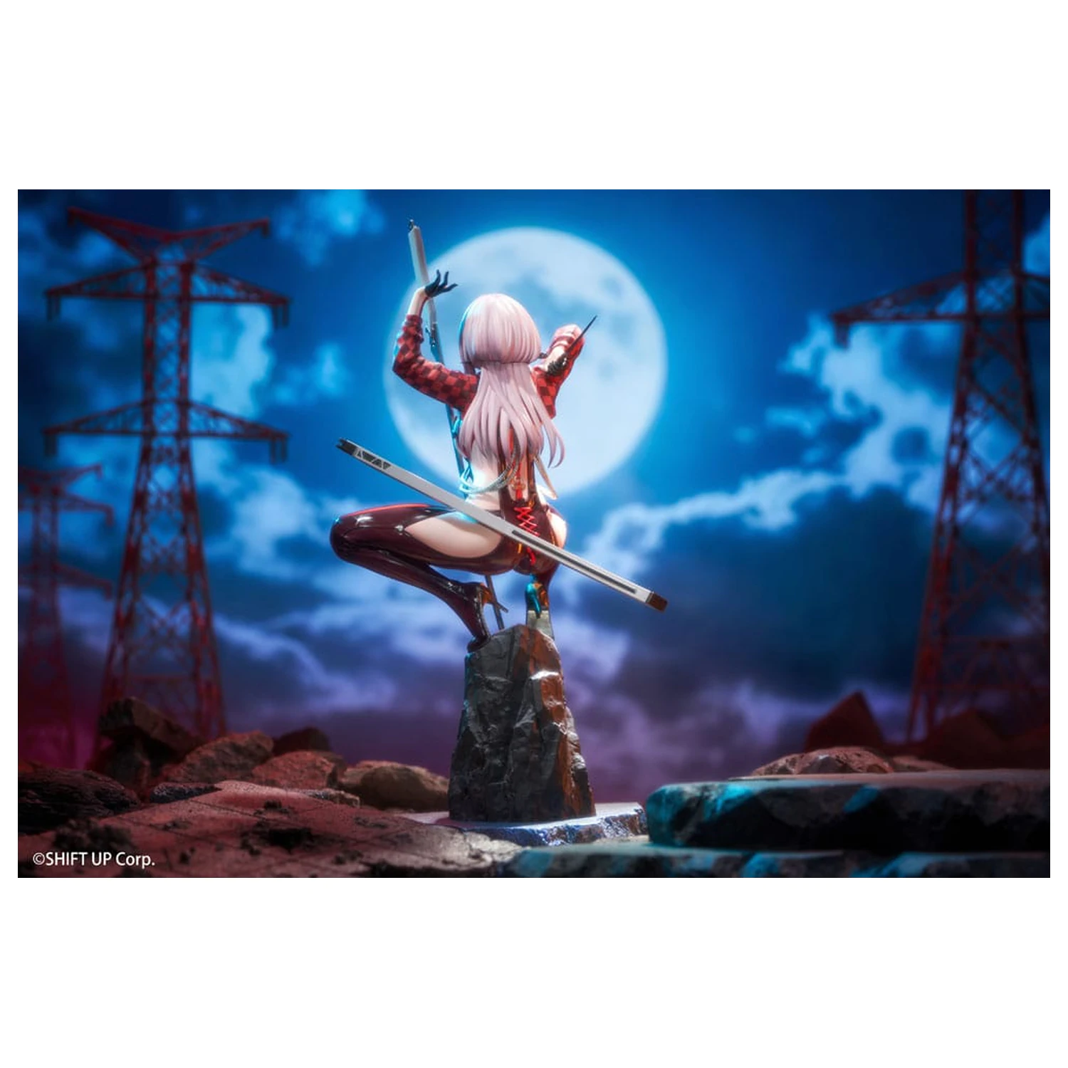 Goddess of Victory: Nikke PVC kip 1/10 Scarlet: Racer's High 22 cm fotografija proizvoda