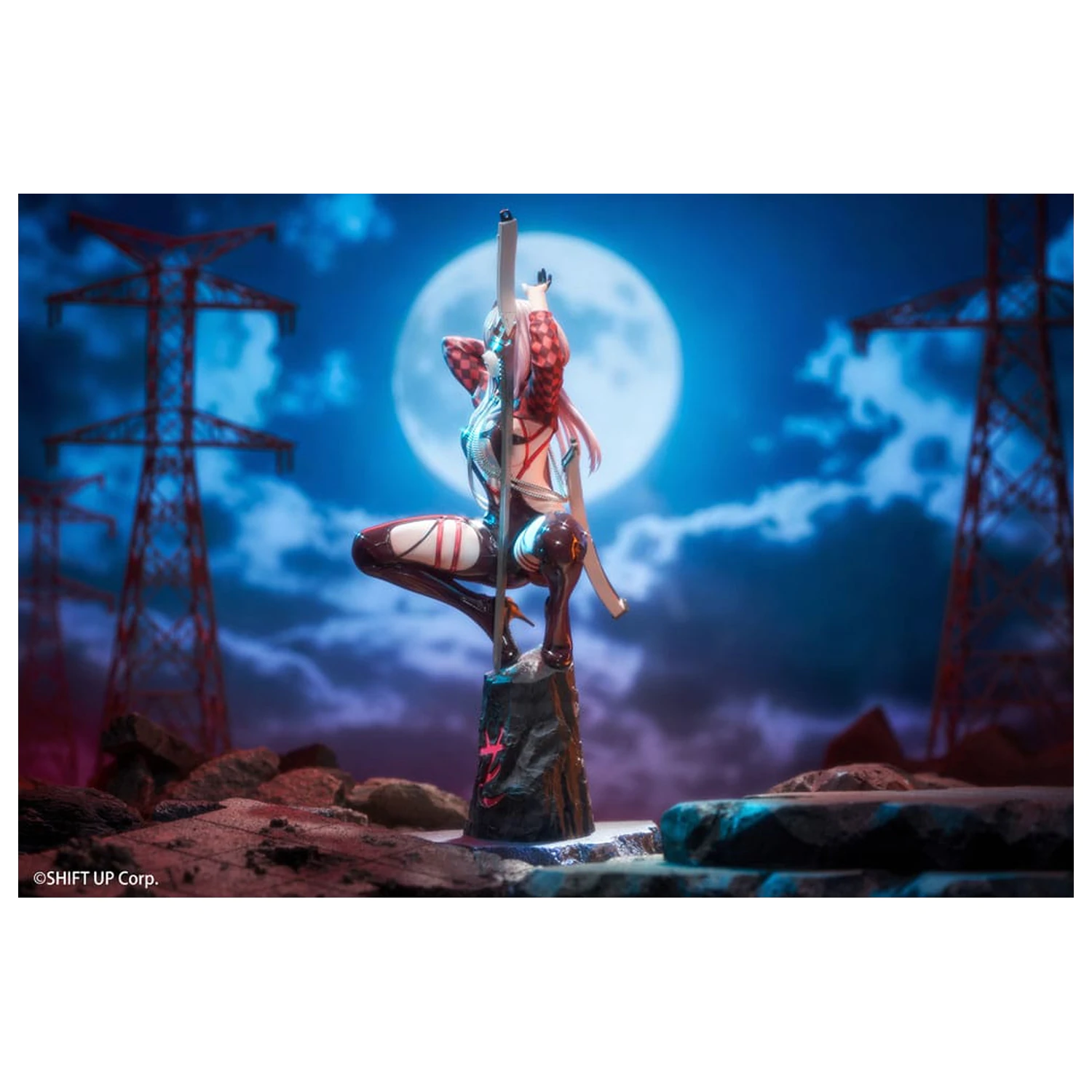 Goddess of Victory: Nikke PVC kip 1/10 Scarlet: Racer's High 22 cm fotografija proizvoda