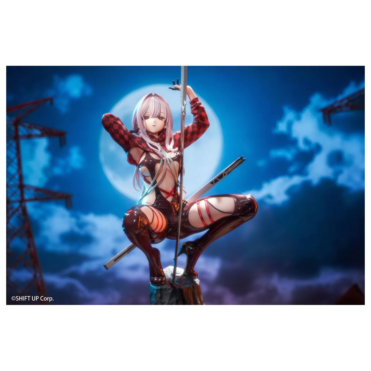 Goddess of Victory: Nikke PVC kip 1/10 Scarlet: Racer's High 22 cm fotografija proizvoda