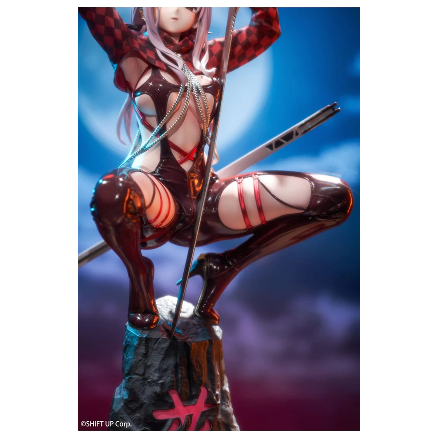 Goddess of Victory: Nikke PVC kip 1/10 Scarlet: Racer's High 22 cm fotografija proizvoda