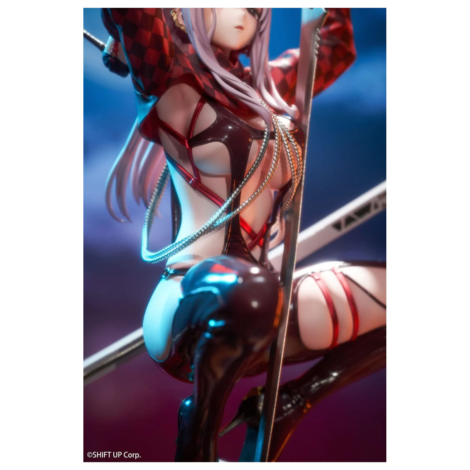 Goddess of Victory: Nikke PVC kip 1/10 Scarlet: Racer's High 22 cm fotografija proizvoda