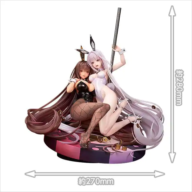Goddess of Victory: Nikke Statua 1/7 Noir & Blanc Bunny X 777 Ver. 28 cm fotografija proizvoda
