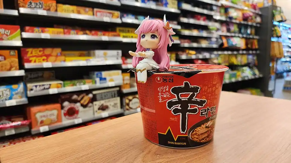 Goddess of Victory: Nikke Držač za Cup Noodle PVC Kip Dorothy 9 cm fotografija proizvoda