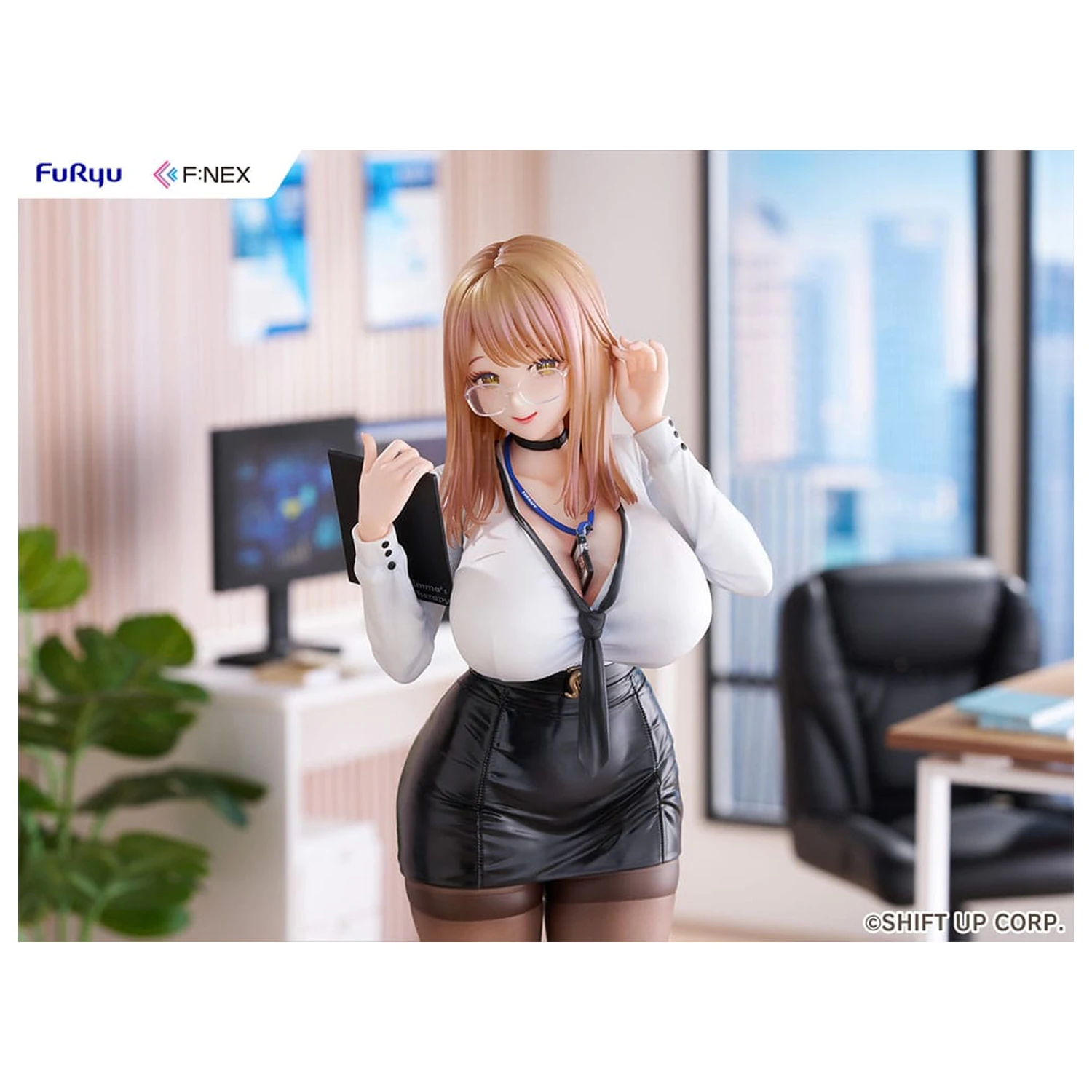 Goddess of Victory: Nikke F:Nex PVC Statua 1/7 Emma Office Therapy 25 cm fotografija proizvoda