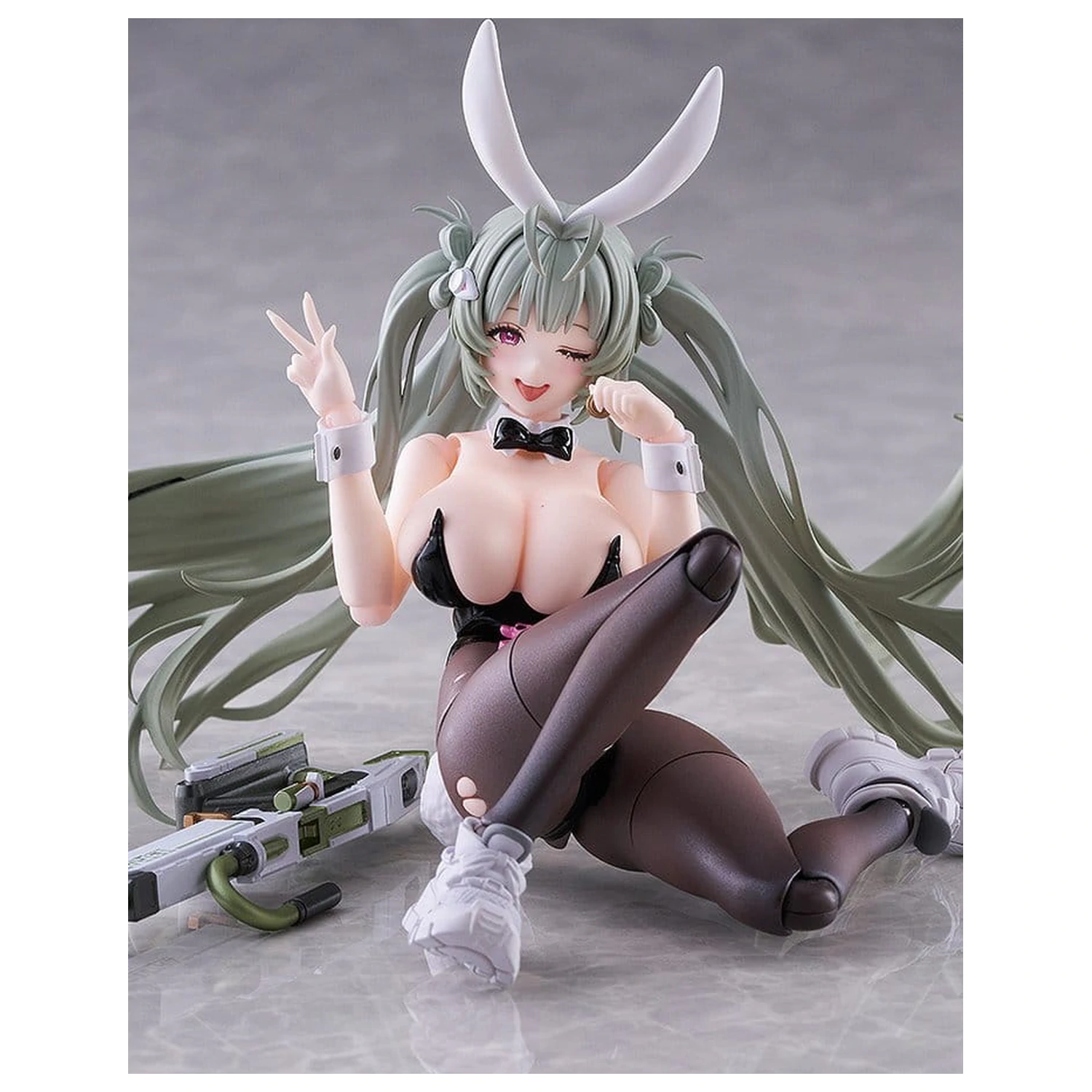 Goddess of Victory: Nikke Figma PVC figura Soda: Twinkling Bunny 16 cm fotografija proizvoda