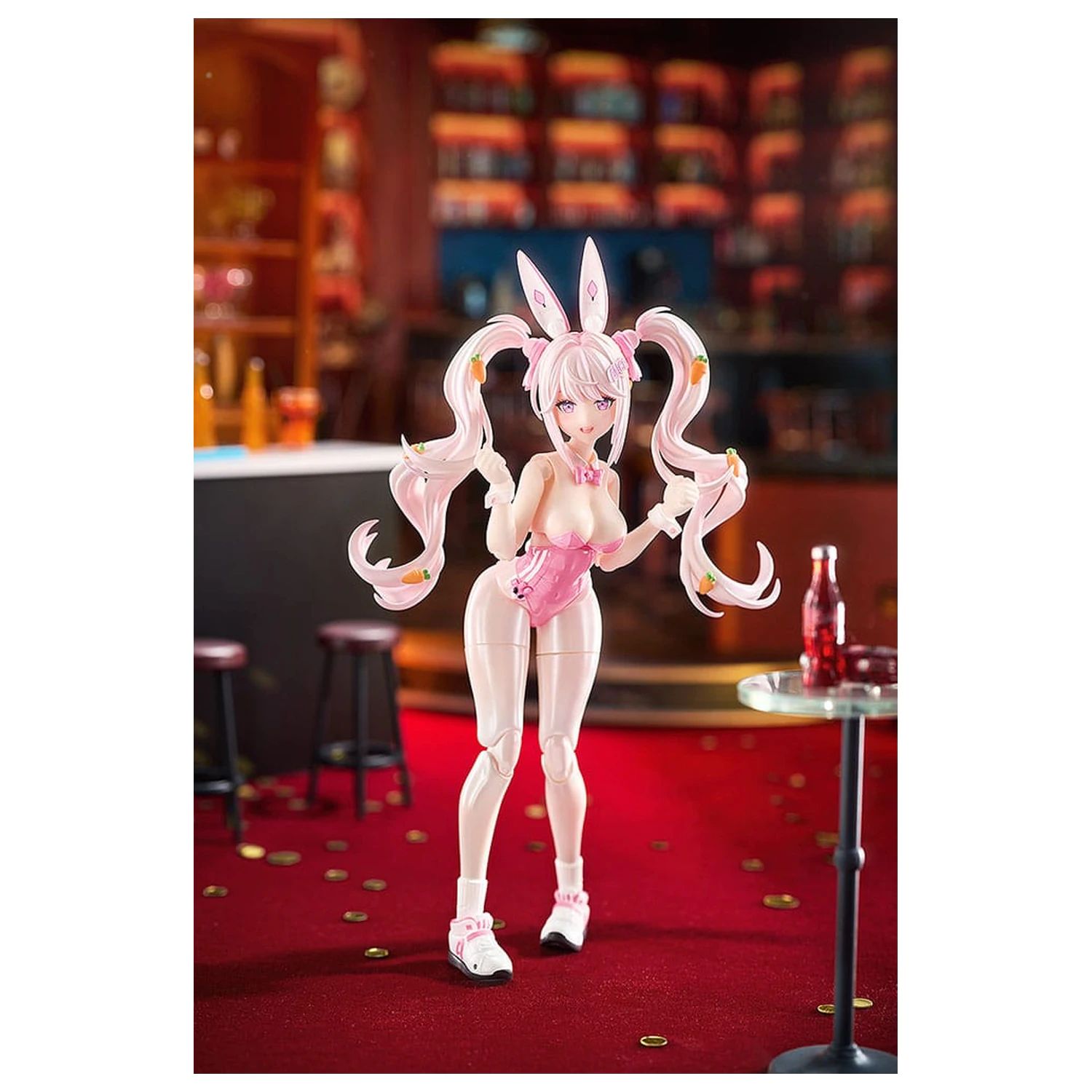 Goddess of Victory: Nikke Hyper Body Action figura Alice: Wonderland Bunny 15 cm fotografija proizvoda