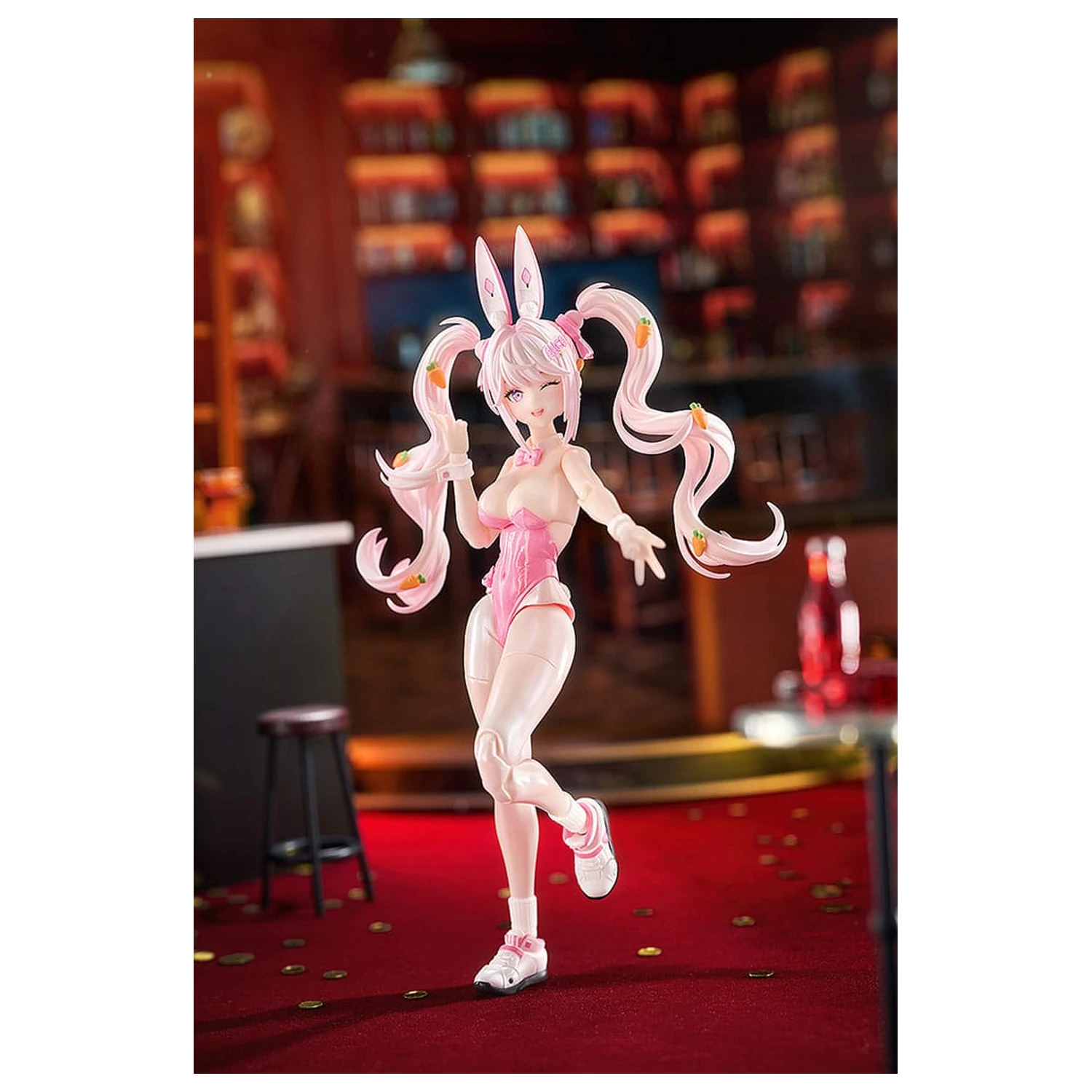 Goddess of Victory: Nikke Hyper Body Action figura Alice: Wonderland Bunny 15 cm fotografija proizvoda